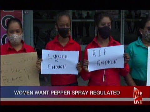 Women Want Pepper Spray Regulated
