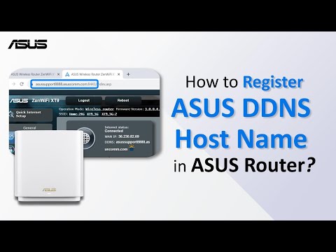 How to Register ASUS DDNS Host Name in ASUS Router   | ASUS SUPPORT
