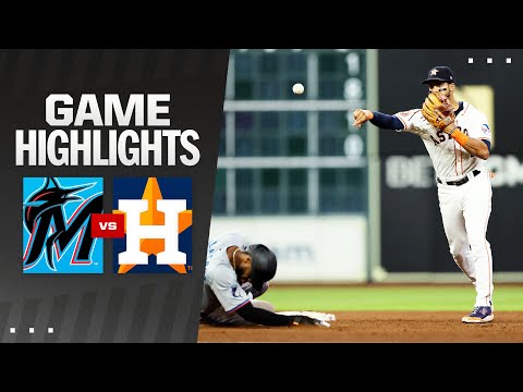 Marlins vs. Astros Game Highlights (7/11/24) | MLB Highlights