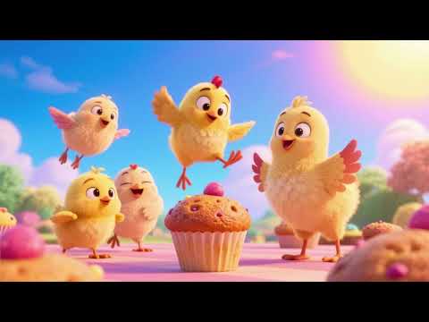 Chicks Bake Muffins 🧁🐤 | Fun Morning Song for Kids