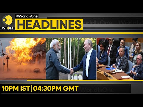Russia under fire at UN | Heavy battles in Gaza city | World News | WION Headlines