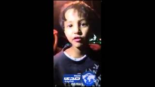 فيديو:طفل نصراوي ابوه مربية على التعصب