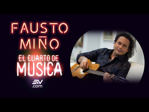 Fausto Miño canta para #ElCuartoDeMúsica de Ecuavisa