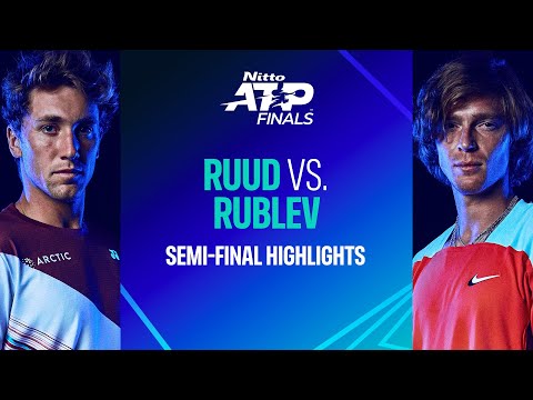 Ruud vs Rublev | Nitto ATP Finals SFs