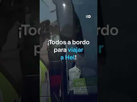 El autobús 666 vuelve a circular hacia Hel tras críticas de grupos cristianos #shorts