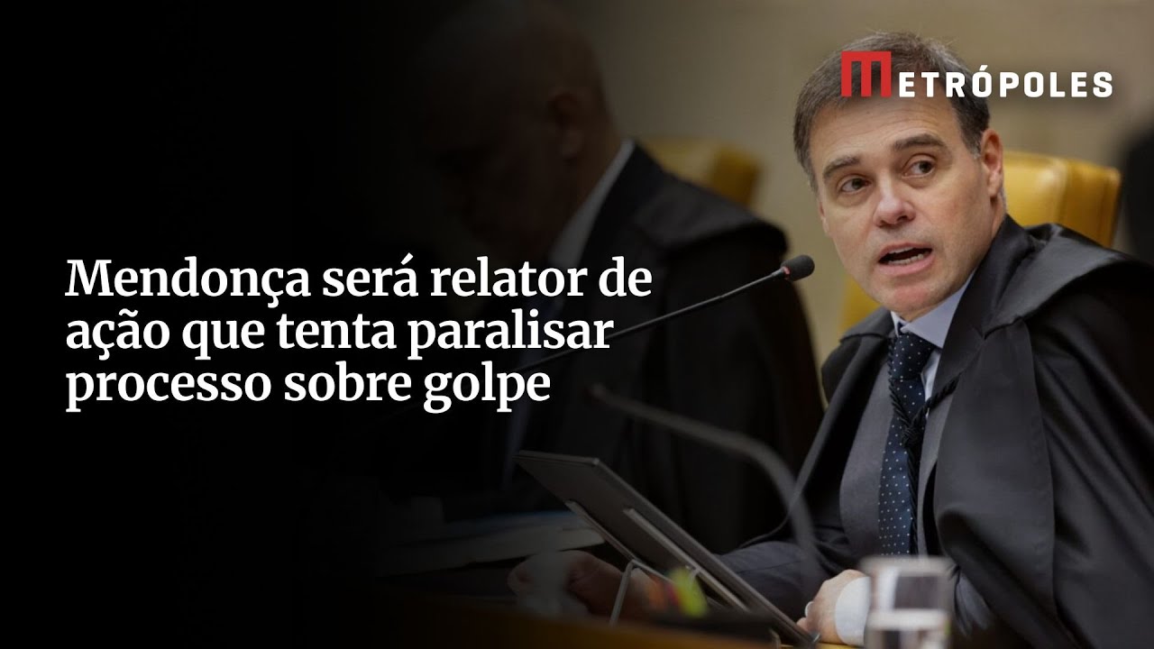 Mendonça será relator de ação que tenta paralisar processo sobre golpe