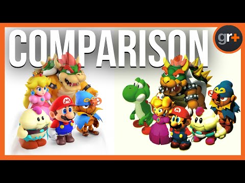 Super Mario RPG Comparison | Nintendo Switch 2023 vs SNES 1996