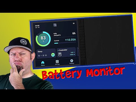 Renogy ONE Battery and Solar Monitoring Solution - Battery and Solar Monitor