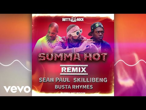 Sean Paul, Skillibeng, Busta Rhymes - Summa Hot Remix | Official Visualizer