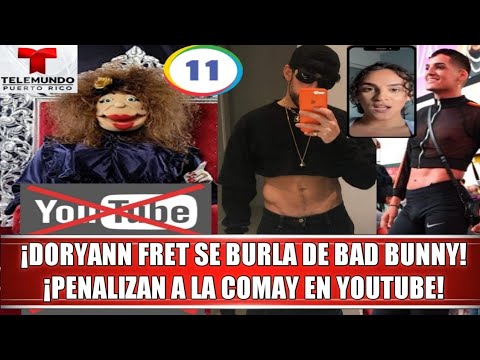 ? ¡Doryann Fret se burla de Bad Bunny ] Telemundo ataca a La Comay en Youtube! ??