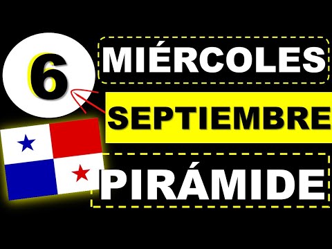 Pirámide de la Lotería Panamá para el Miércoles 6 Septiembre 2023 Decenas Suerte Para Sorteo de Hoy