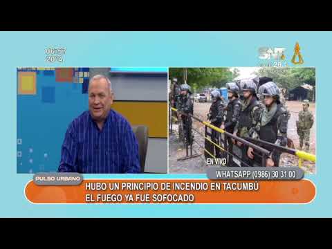 Reportan amago de incendio en penal de Tacumbú