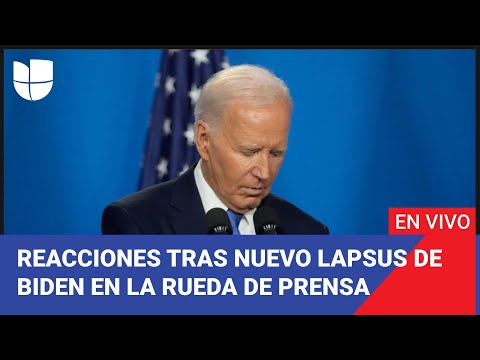 Edición Digital: Surgen más reacciones tras nuevo lapsus de Biden en la rueda de prensa