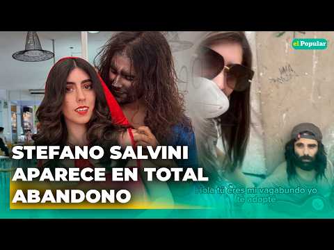 Actor Stefani Salvini impacta al aparecer en estado de 'abandono' y pidiendo limosnas #elpopular