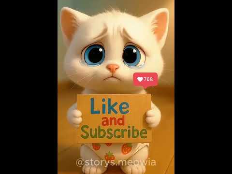 🥰🐾The kitten couldn't see its sad mother#cats #meow #shorts #story #ai #kitten #kitty