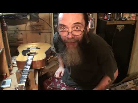 Echowebb acoustic guitar FINISHED! Complete set up and demo!