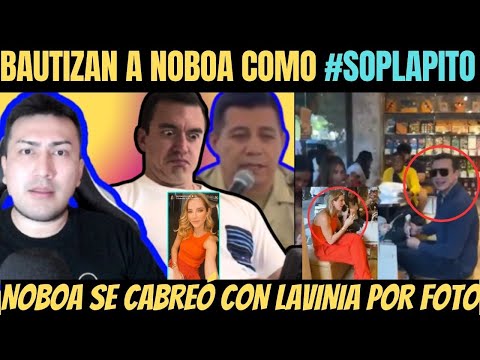 HUMILL4RON a Daniel Noboa en su gira y ahora el pueblo le puso #SoplaPito