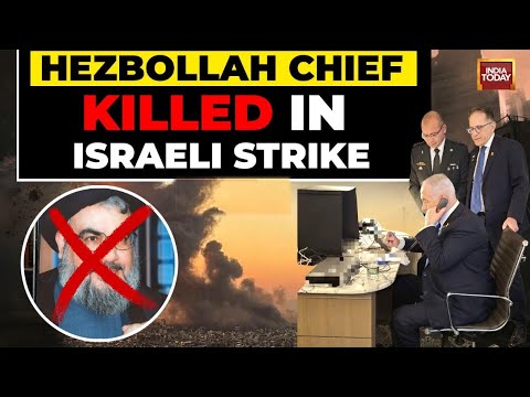 Hezbollah Chief Hassan Nasrallah Killed In Beirut Airstrike, Says Israel | Israel War News