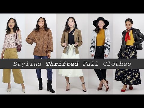 FALL THRIFT HAUL + TRY ON