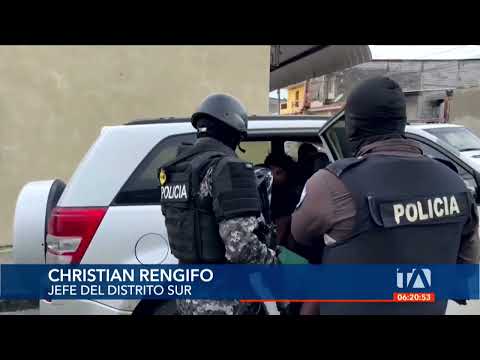 3 personas fueron detenidas por el delito de tráfico y control de drogas en Guayaquil