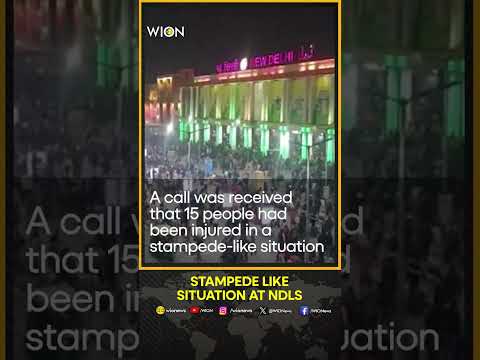 Heavy Crowd At New Delhi Railway Station Causes Stampede-Like Situation