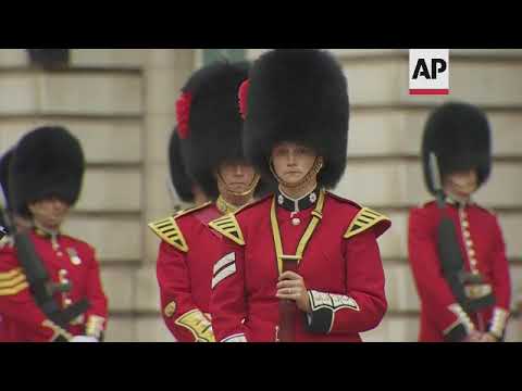 Popular UK guard ceremony returns after COVID gap