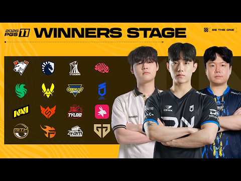 <strong>WINNERS</strong> STAGE | 2026 PGS 11 | GEN, DNS, GK 참가