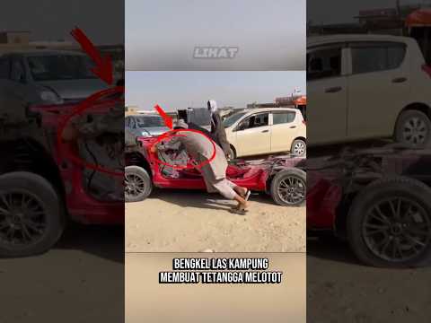 sekil tukang las orang kampung #faktaunik #shorts