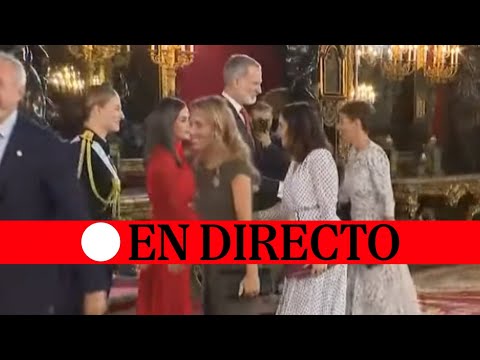 DIRECTO | Recepción en el Palacio Real por la Fiesta Nacional