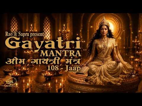 ॐ गायत्री मंत्र- १०८ जाप |Rao & Sapru The Divine Corner | Om Gayatri Mantra #god #divine #maa #peace
