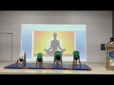 सूर्य नमस्कार योग प्रतियोगिता में युवराज कल्याण प्रथम स्थान पर रहे 