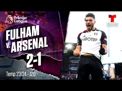 Highlights & Goles: Fulham v. Arsenal 2-1 | Premier League | Telemundo Deportes