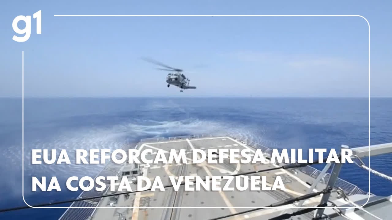 Governo dos EUA ordenou o envio de mais um navio de guerra para o mar do Caribe
