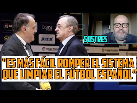 DEMOLEDOR SOSTRES: “EL MADRID CREA LA SUPERLIGA PORQUE NI CON NEGREIRA CAMBIA LA PELÍCULA”