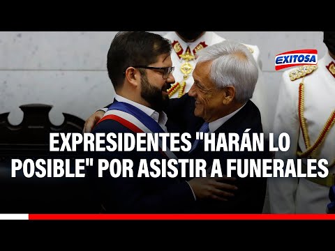Boric lamenta muerte de Sebastián Piñera: Expresidentes harán lo posible participar de funerales