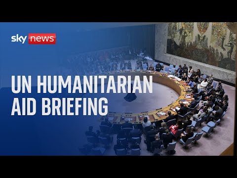 Watch live: UN Humanitarian Aid Briefing