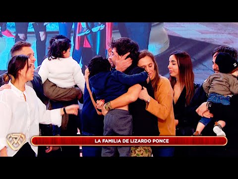 ¡Kilómetros de amor! De Córdoba a Baires, la familia de Lizardo Ponce lo sorprendió en Showmatch