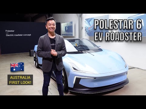 POLESTAR 6 ELECTRIC ROADSTER | First Look in Australia | LA Concept