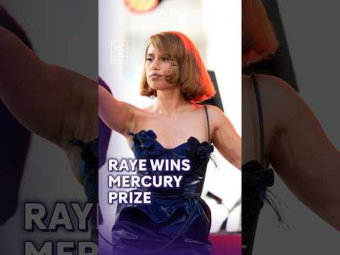 Raye wins Mercury Prize for new album