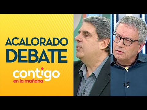 EL ESTADO ME OBLIGA: El duro debate con Bernardo Fontaine y Gonzalo Martner - Contigo en La Mañana