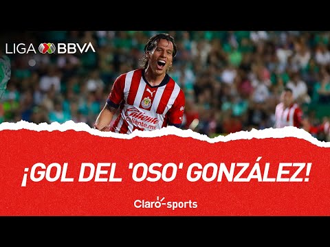 Gol de Fernando 'Oso' González | León 0-2 Chivas | Jornada 15 Clausura 2023 | Liga MX