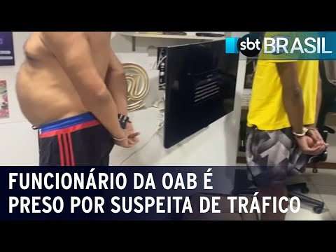 Funcionário da OAB é preso por suspeita de tráfico de drogas no DF | SBT Brasil (19/01/24)
