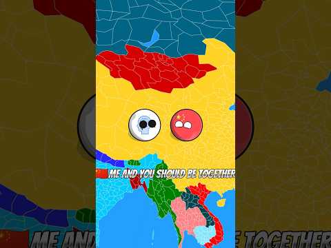 world getting attacked by AI part -1 #countryballs #mapping #nutshell