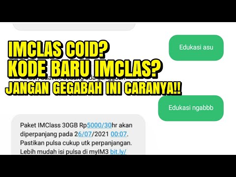 IMCLAS 30GB COID!? JANGAN GEGABAH INI CARA TERBARU!