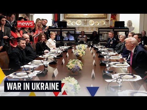 Trump to meet Zelenskyy at White House shortly | Live coverage