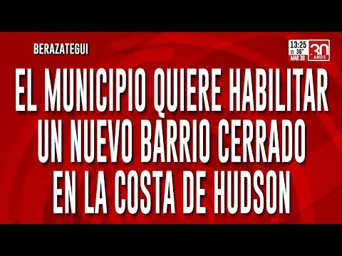 Berazategui: el municipio quiere habilitar un nuevo barrio cerrado en la costa de Hudson