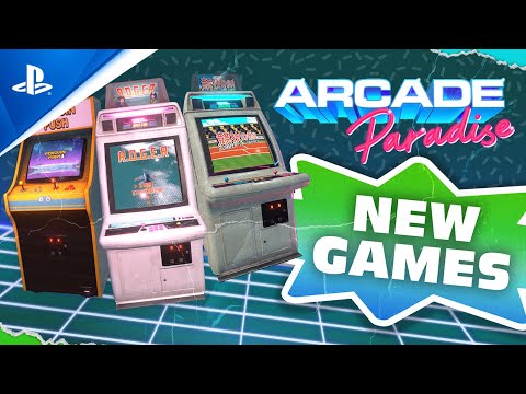 Arcade Paradise - Coin-Op Pack 2 Launch Trailer | PS5 & PS4 Games