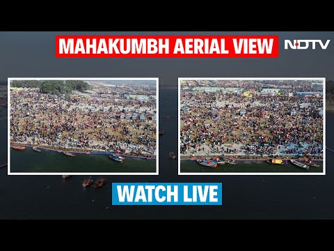 MahaKumbh 2025 LIVE | Mahakumbh Drone Video | Mahakumbh Prayagraj 2025 | Prayagraj Kumbh | Mahakumbh
