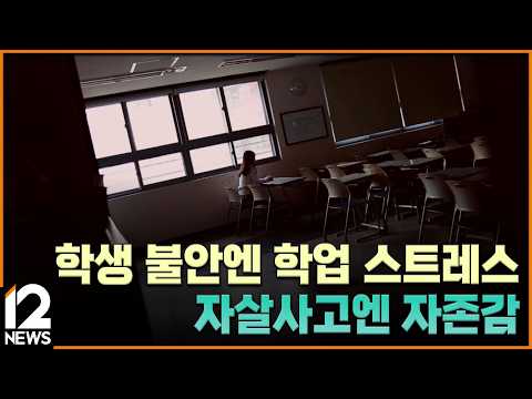 학생 불안엔 학업 스트레스…자살사고엔 <strong>자존감</strong> / EBS뉴스 2026. 10. 01