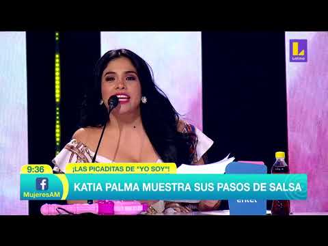 Katia Palma muestra sus mejores pasos de salsa (14-08-2020)